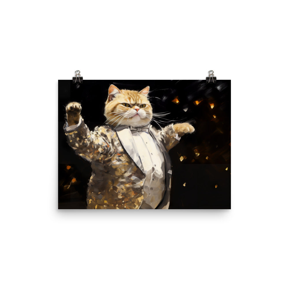 Exotic Shorthair Photo paper poster - PosterfyAI.com