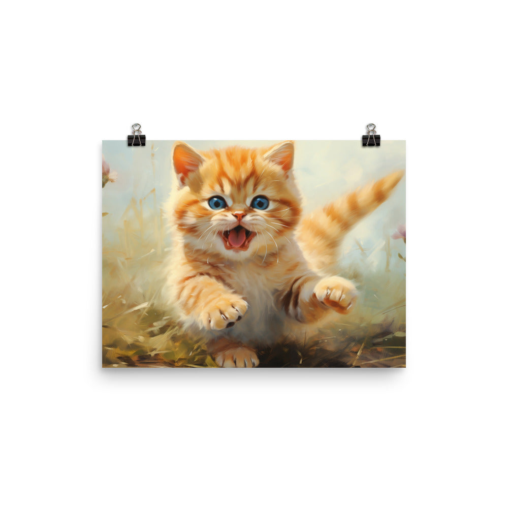 Exotic Shorthair Photo paper poster - PosterfyAI.com