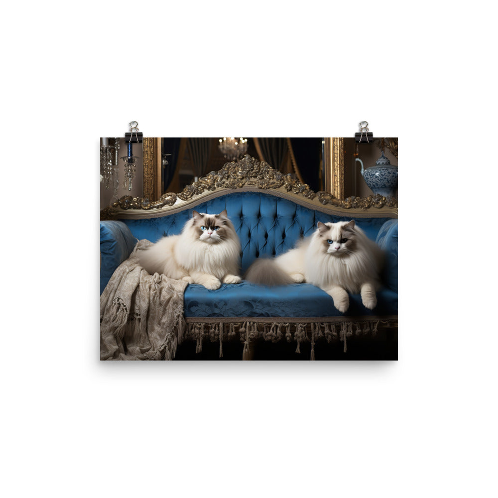 Ragdoll Photo paper poster - PosterfyAI.com