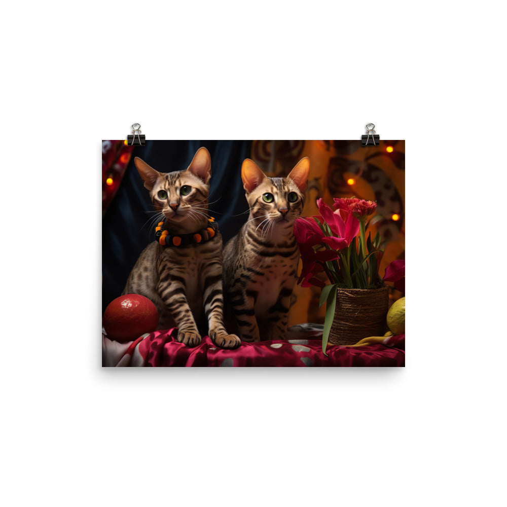 Ocicat Photo paper poster - PosterfyAI.com