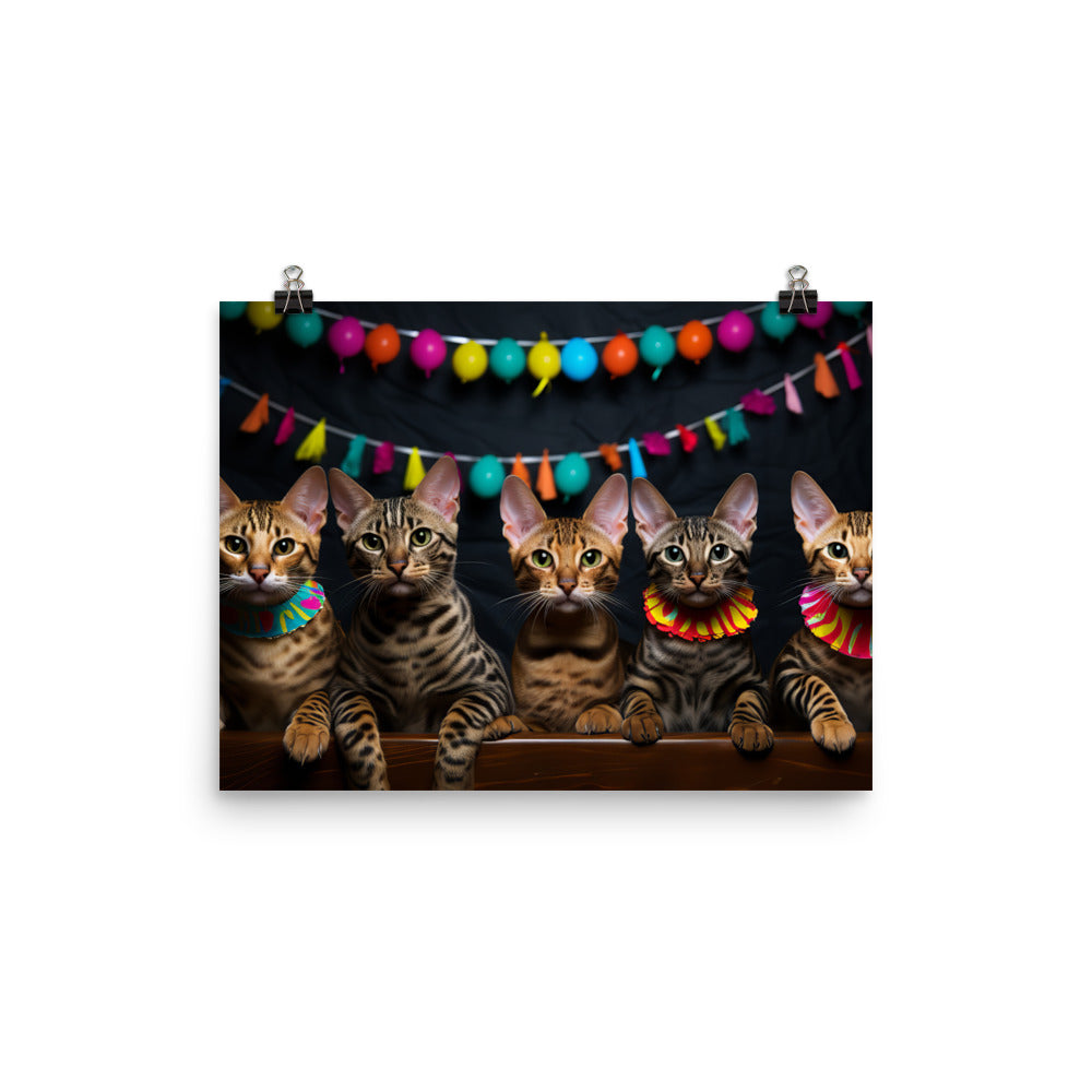 Ocicat Photo paper poster - PosterfyAI.com
