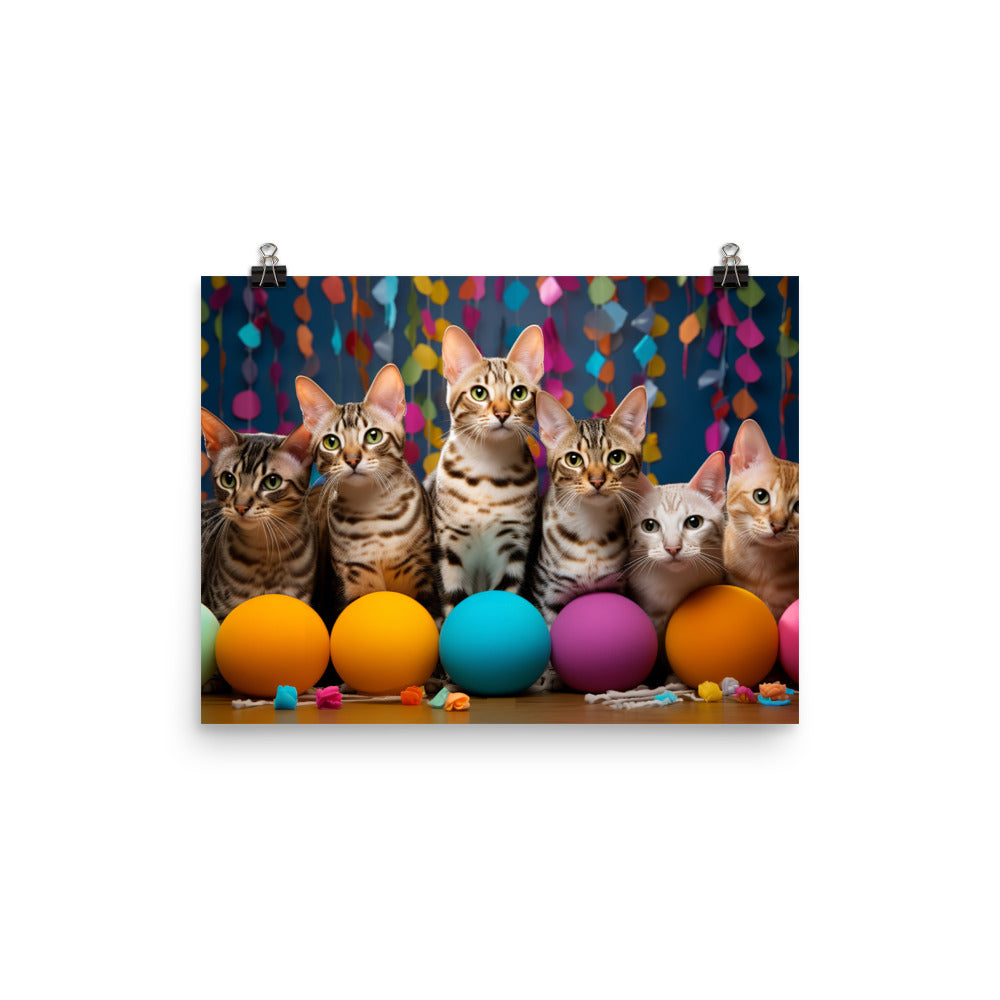 Ocicat Photo paper poster - PosterfyAI.com
