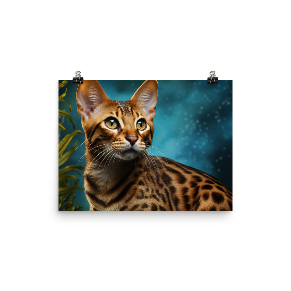 Ocicat Photo paper poster - PosterfyAI.com