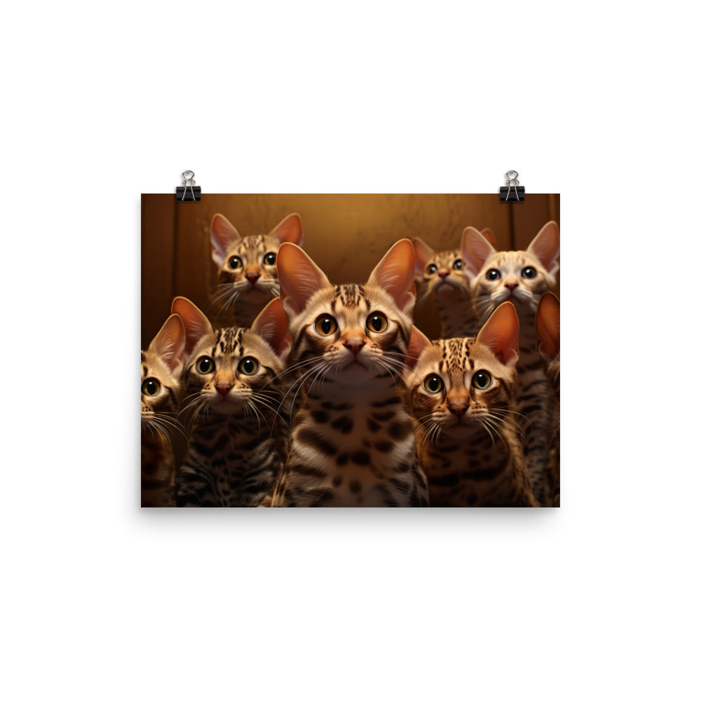 Ocicat Photo paper poster - PosterfyAI.com