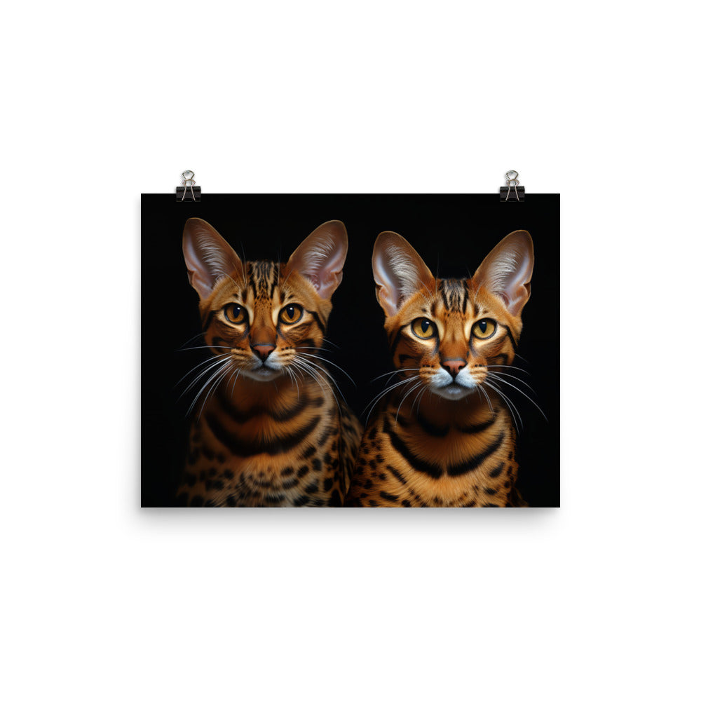 Ocicat Photo paper poster - PosterfyAI.com