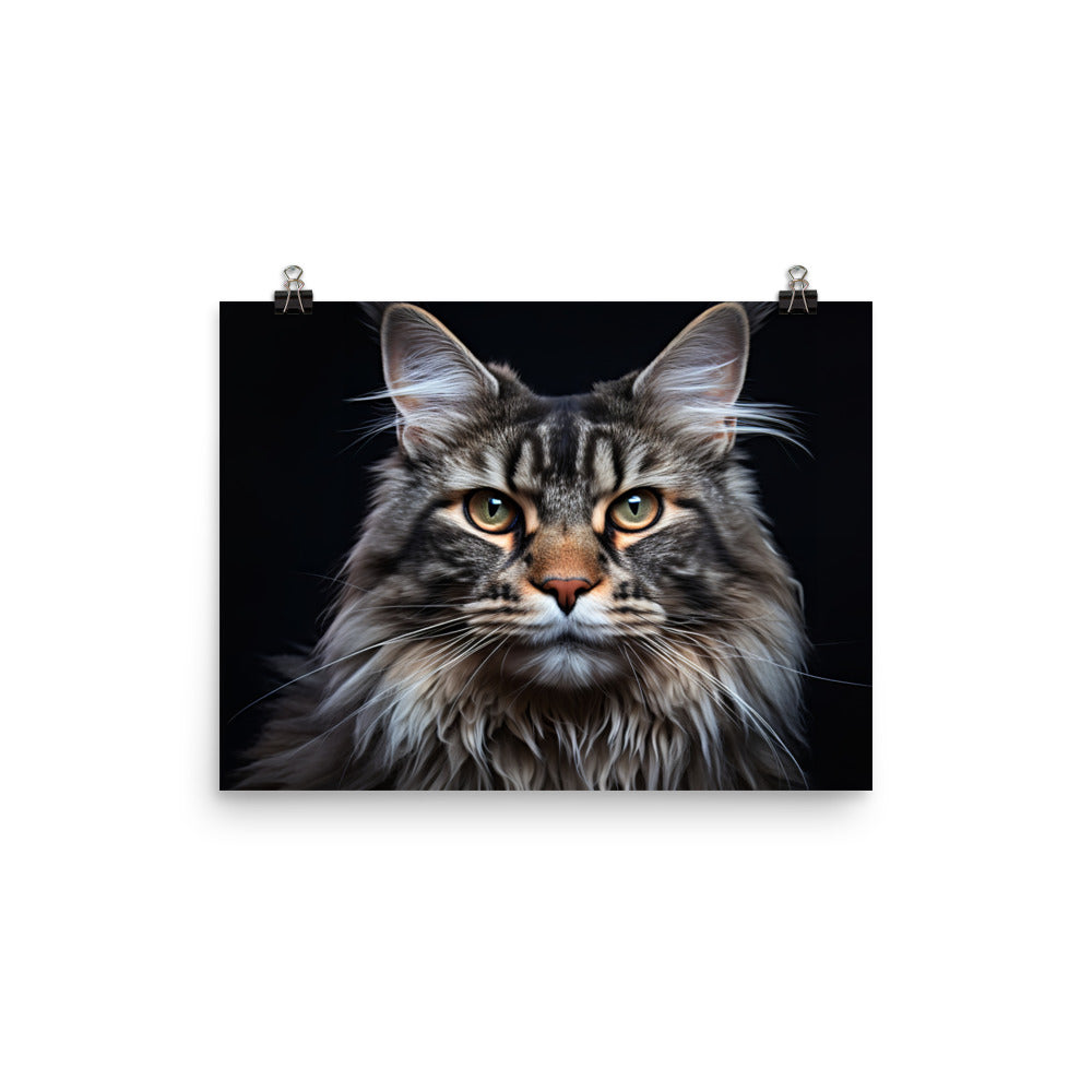 Maine Coon Photo paper poster - PosterfyAI.com