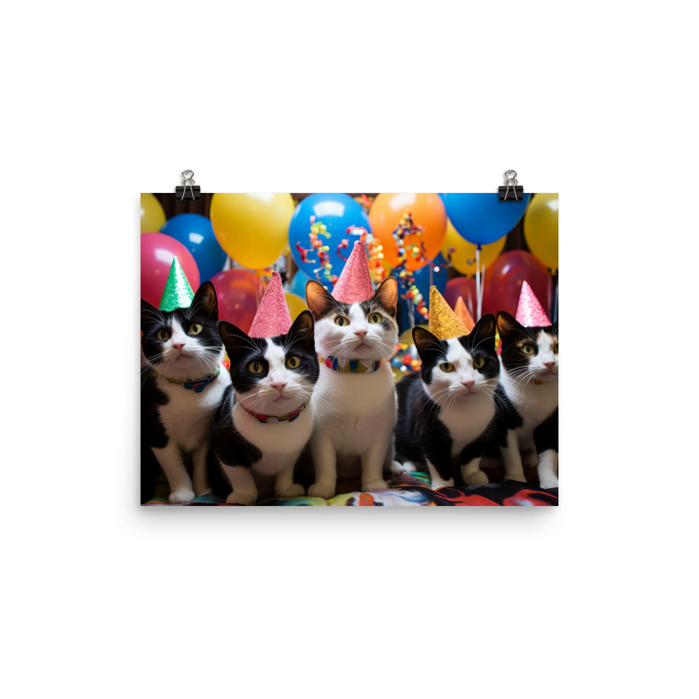 Japanese Bobtail Photo paper poster - PosterfyAI.com
