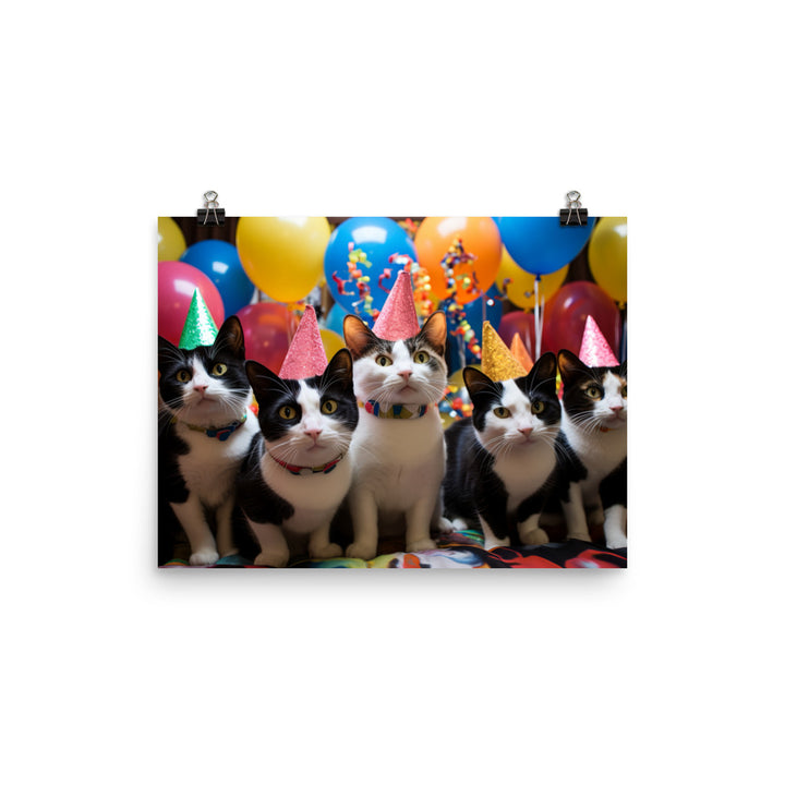 Japanese Bobtail Photo paper poster - PosterfyAI.com