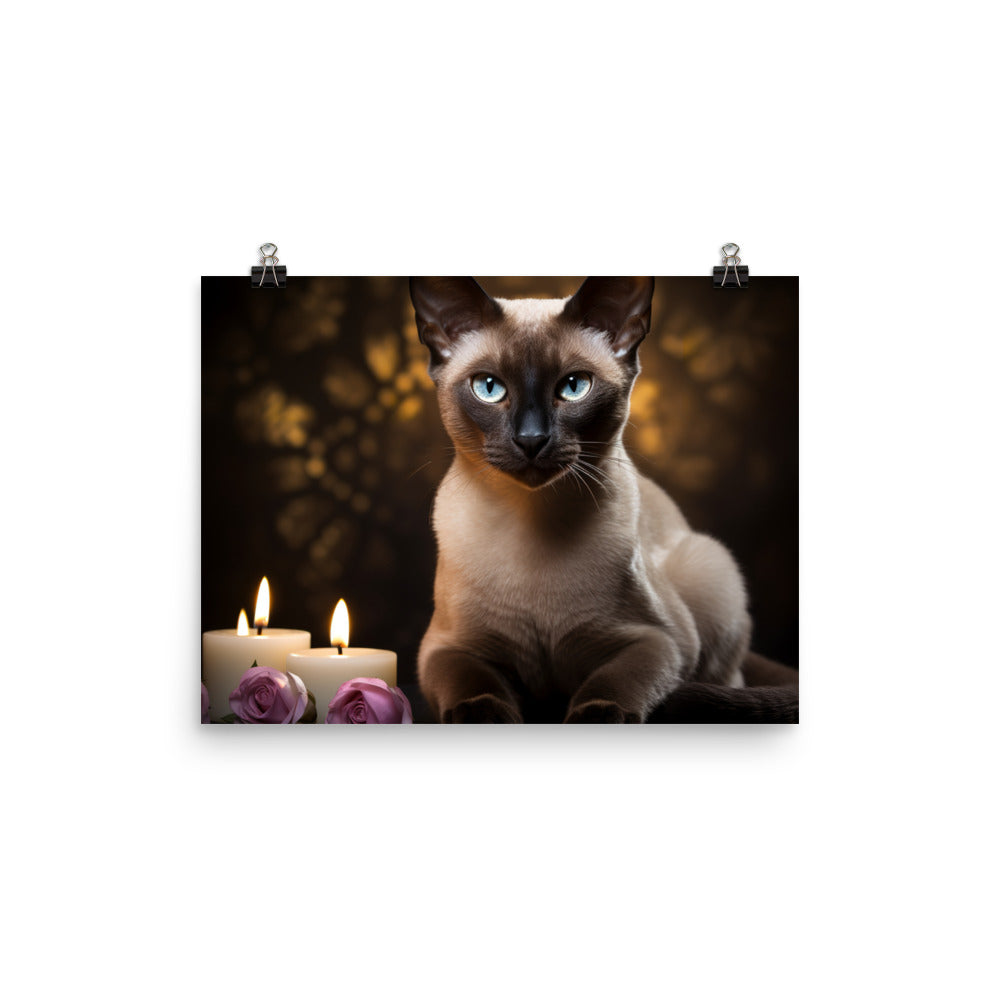 Tonkinese Photo paper poster - PosterfyAI.com