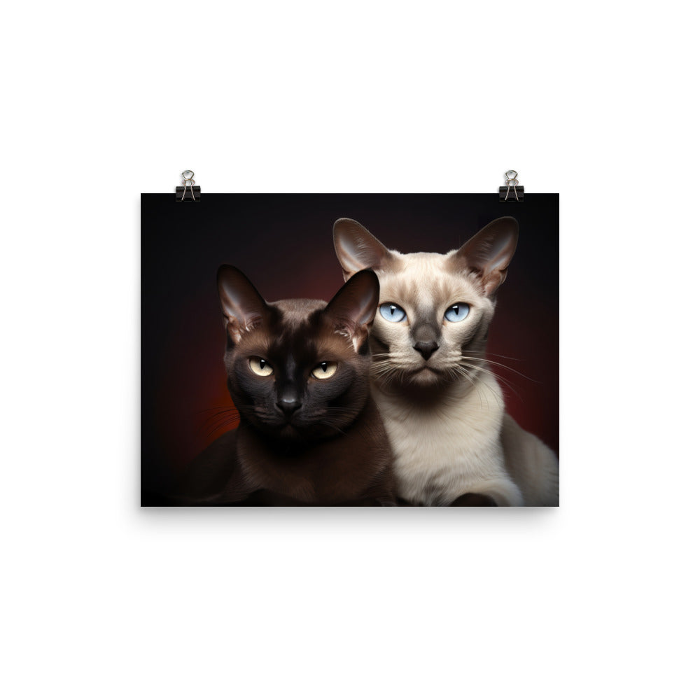Tonkinese Photo paper poster - PosterfyAI.com