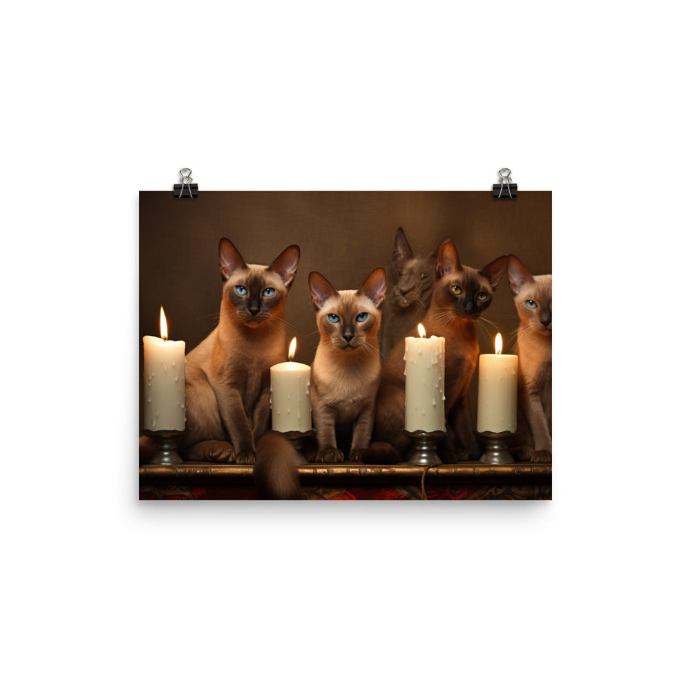 Tonkinese Photo paper poster - PosterfyAI.com