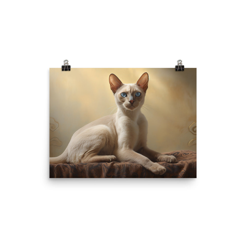 Tonkinese Photo paper poster - PosterfyAI.com