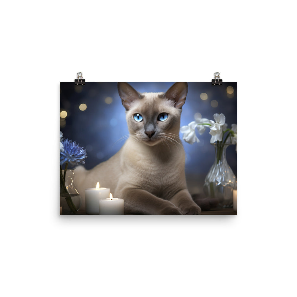 Tonkinese Photo paper poster - PosterfyAI.com