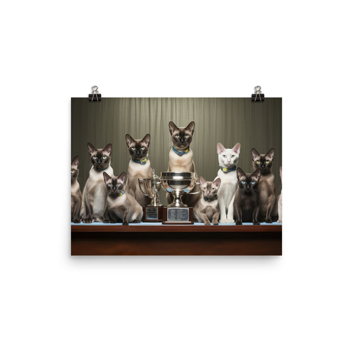 Tonkinese Photo paper poster - PosterfyAI.com