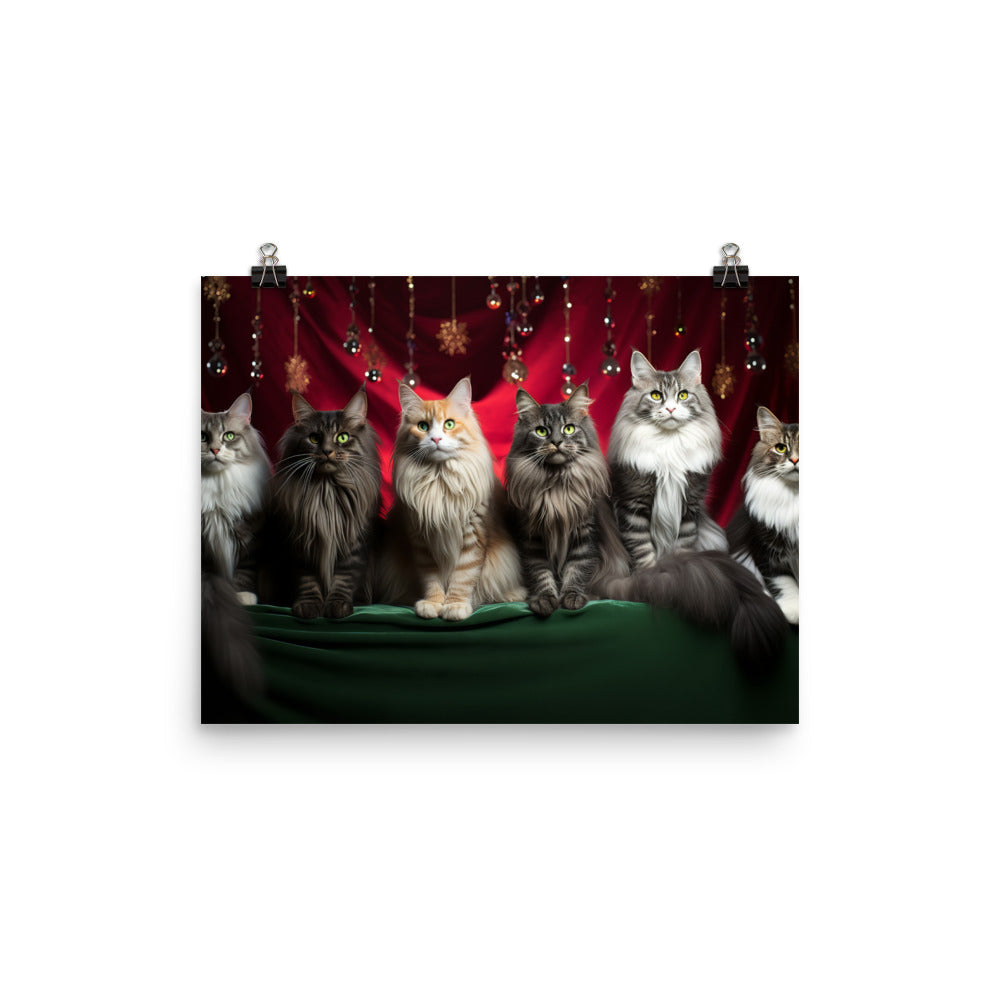 Norwegian Forest Photo paper poster - PosterfyAI.com