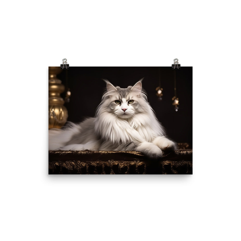 Norwegian Forest Photo paper poster - PosterfyAI.com