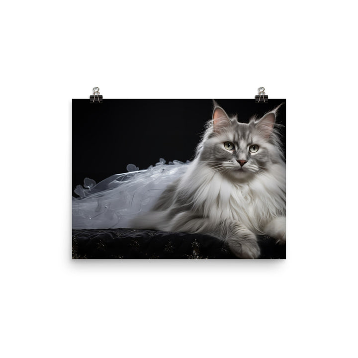 Norwegian Forest Photo paper poster - PosterfyAI.com