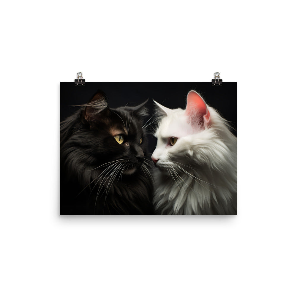 Norwegian Forest Photo paper poster - PosterfyAI.com