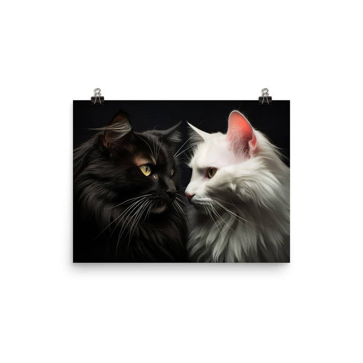 Norwegian Forest Photo paper poster - PosterfyAI.com