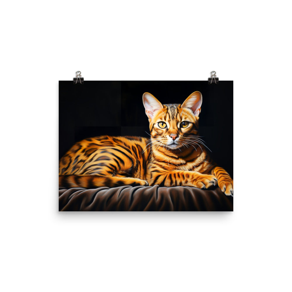 Bengal Photo paper poster - PosterfyAI.com