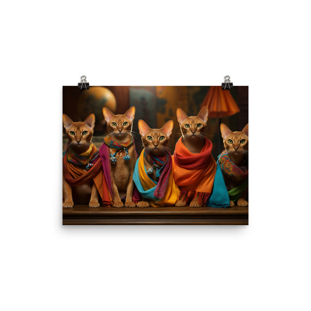 Abyssinian Photo paper poster - PosterfyAI.com