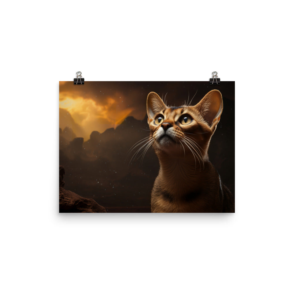 Abyssinian Photo paper poster - PosterfyAI.com