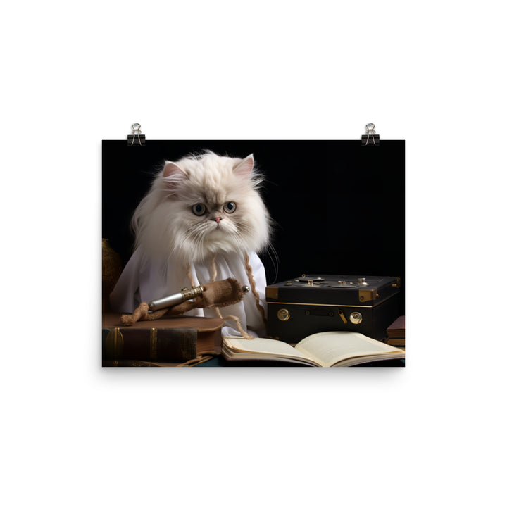Persian Student Photo paper poster - PosterfyAI.com