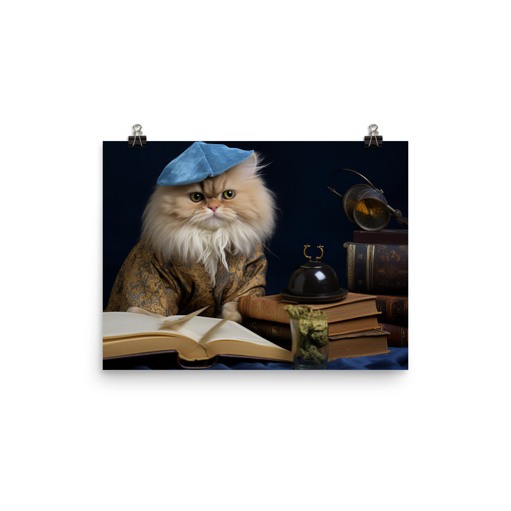 Persian Student Photo paper poster - PosterfyAI.com