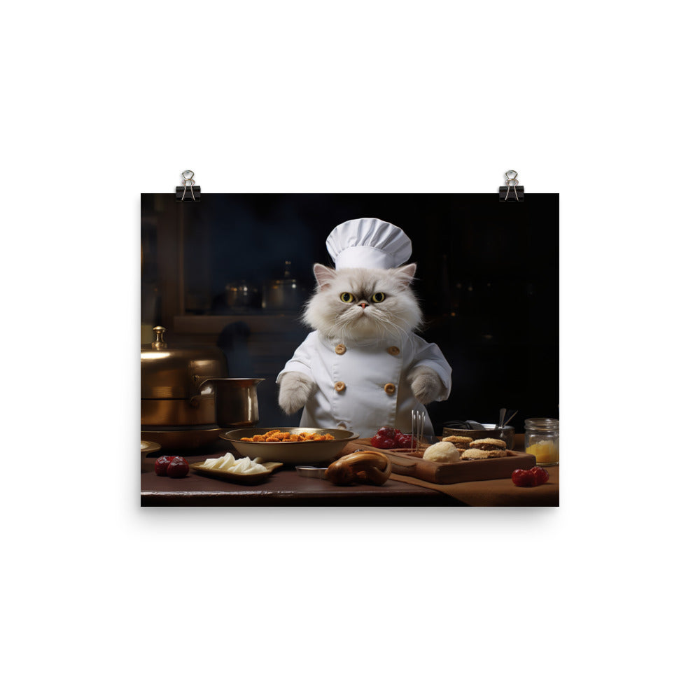 Persian Chef Photo paper poster - PosterfyAI.com