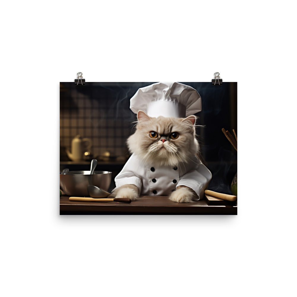 Persian Chef Photo paper poster - PosterfyAI.com