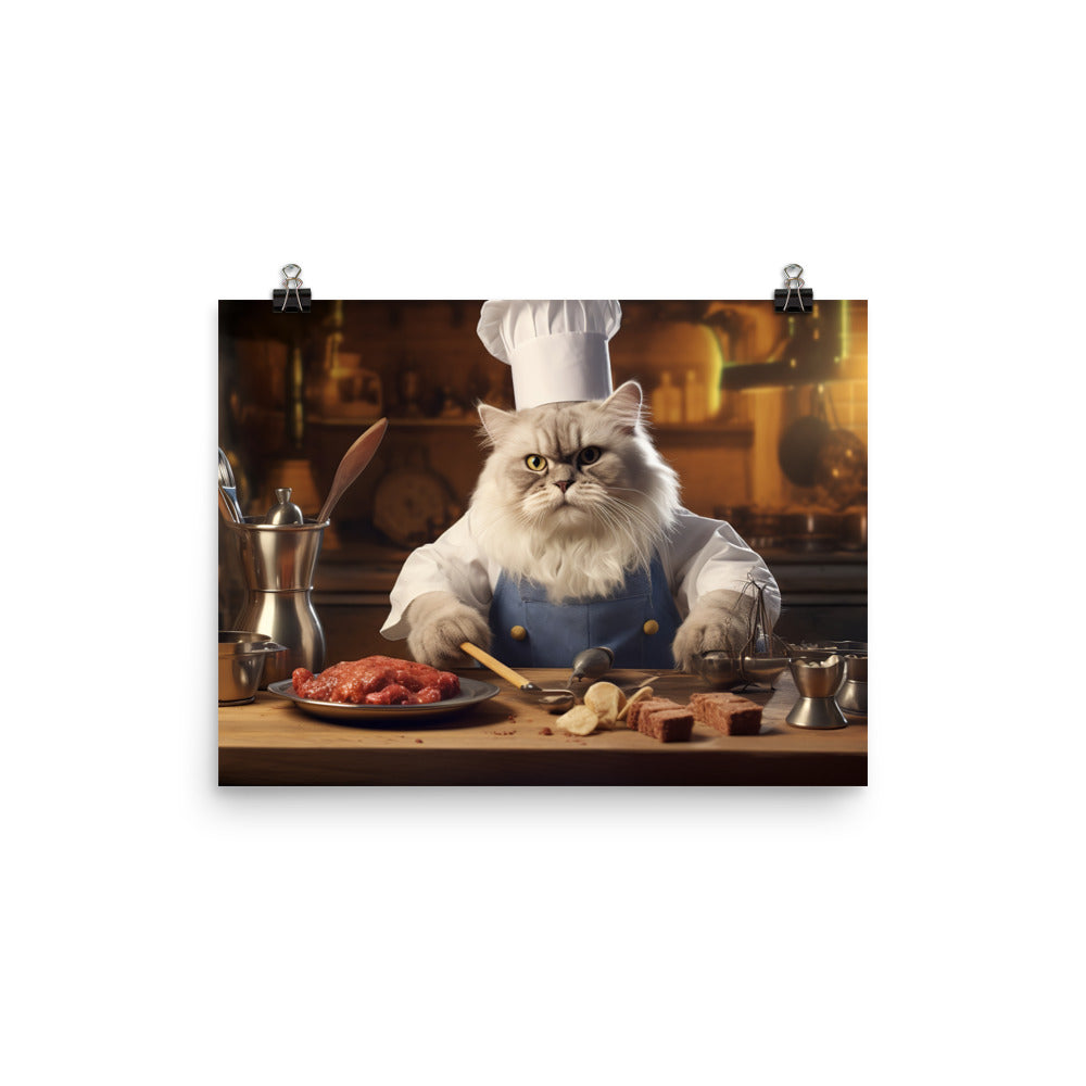 Persian Chef Photo paper poster - PosterfyAI.com