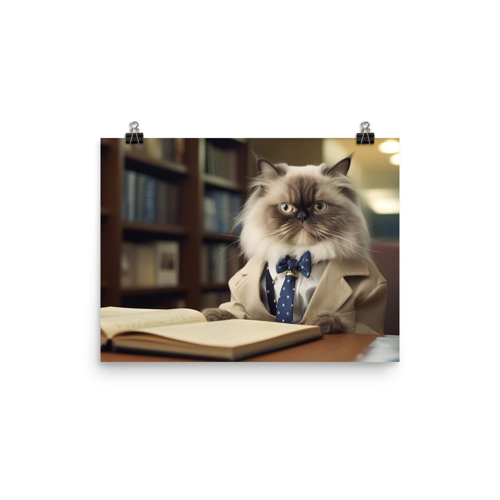 Himalayan Sales Consultant Photo paper poster - PosterfyAI.com