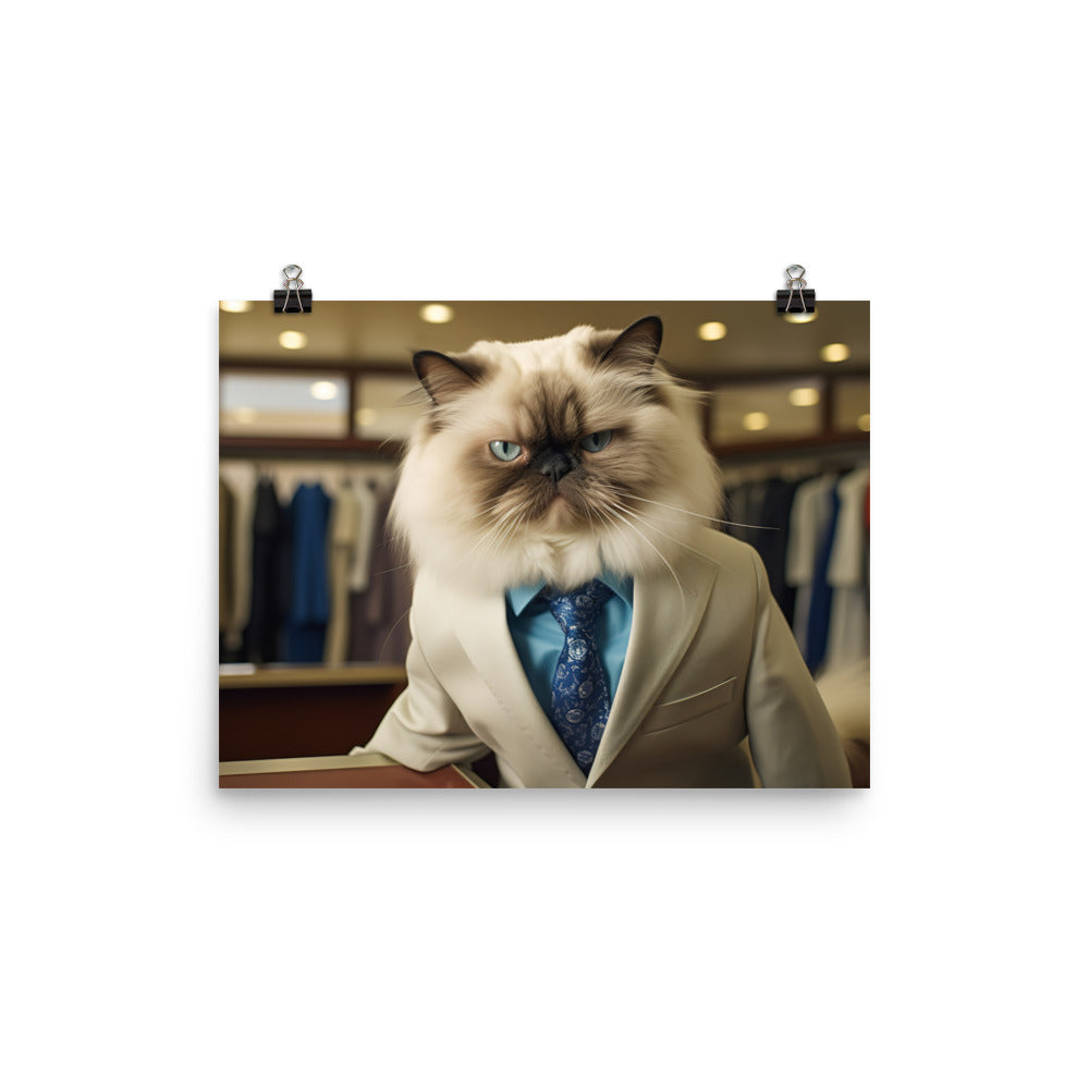 Himalayan Sales Consultant Photo paper poster - PosterfyAI.com