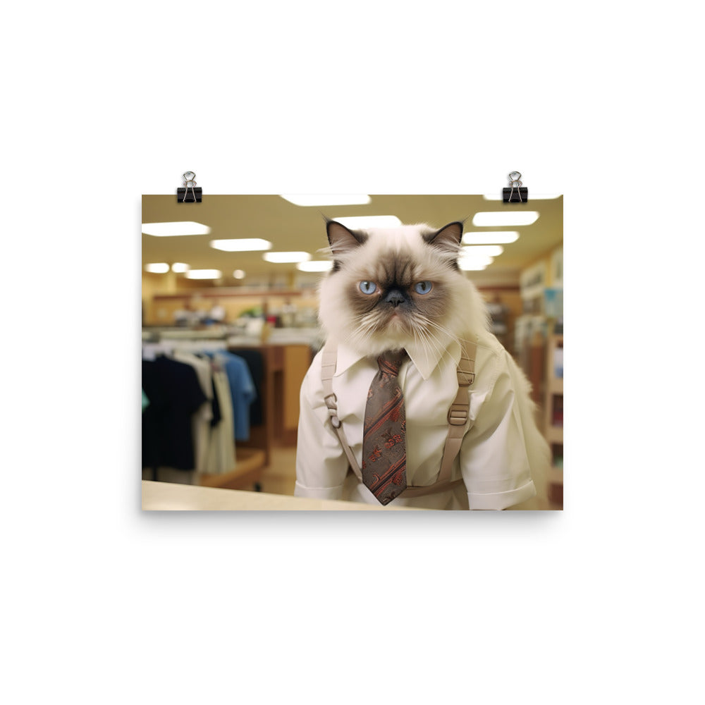 Himalayan Sales Consultant Photo paper poster - PosterfyAI.com