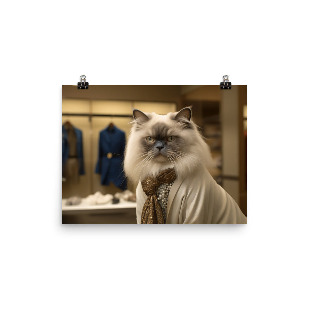 Himalayan Sales Consultant Photo paper poster - PosterfyAI.com