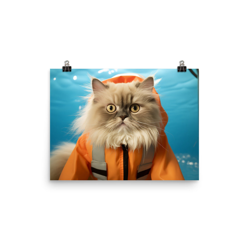 Himalayan Lifeguard Photo paper poster - PosterfyAI.com