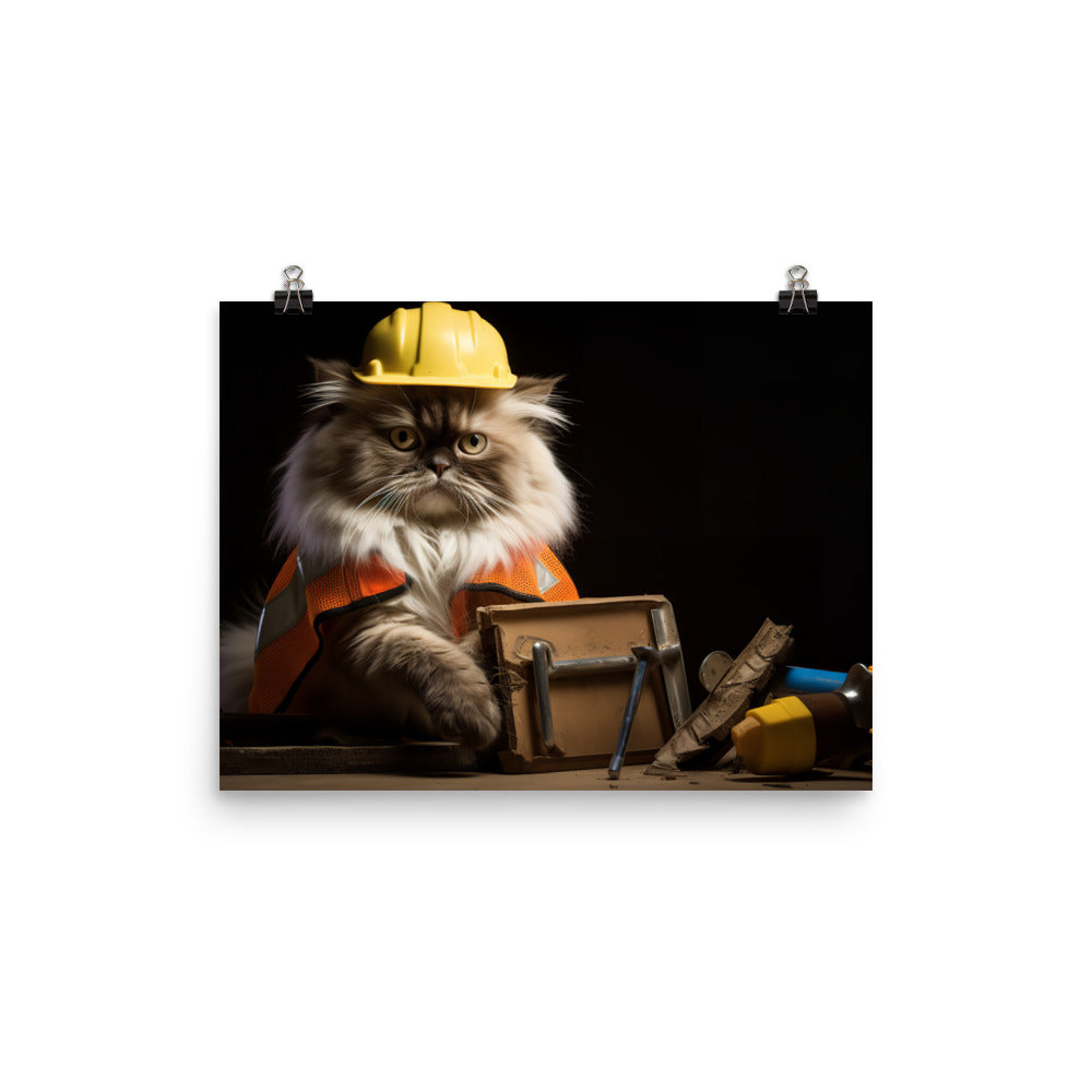 Himalayan Contractor Photo paper poster - PosterfyAI.com