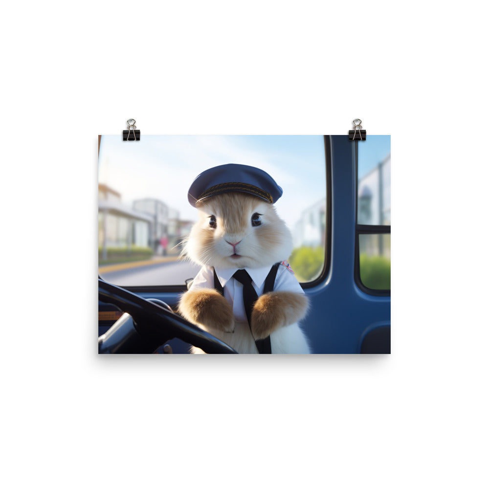 Lionhead Transit Operator Photo paper poster - PosterfyAI.com