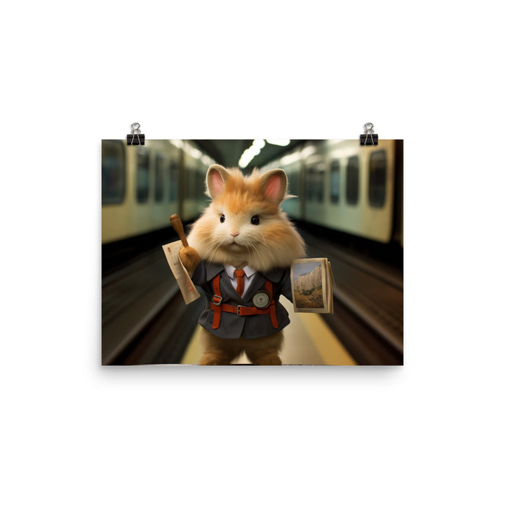 Lionhead Transit Operator Photo paper poster - PosterfyAI.com