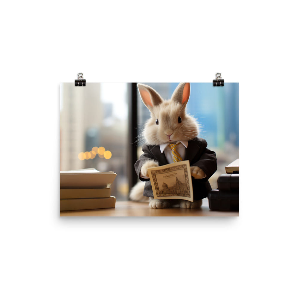 Lionhead Sales Consultant Photo paper poster - PosterfyAI.com