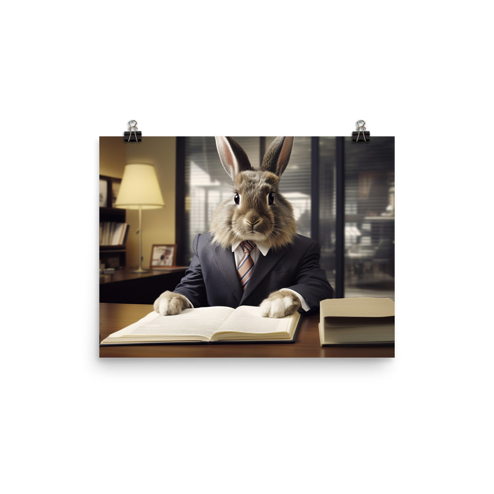 Lionhead Sales Consultant Photo paper poster - PosterfyAI.com