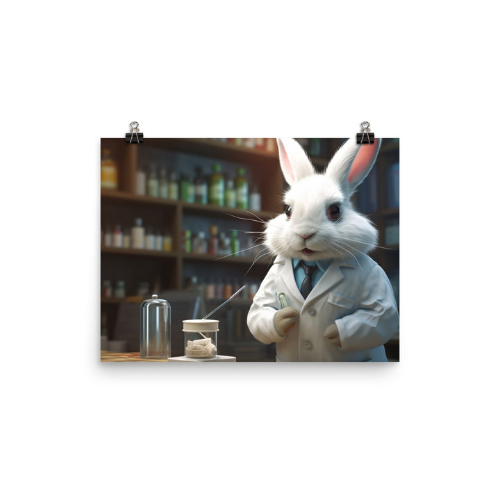 Lionhead Pharmacist Photo paper poster - PosterfyAI.com
