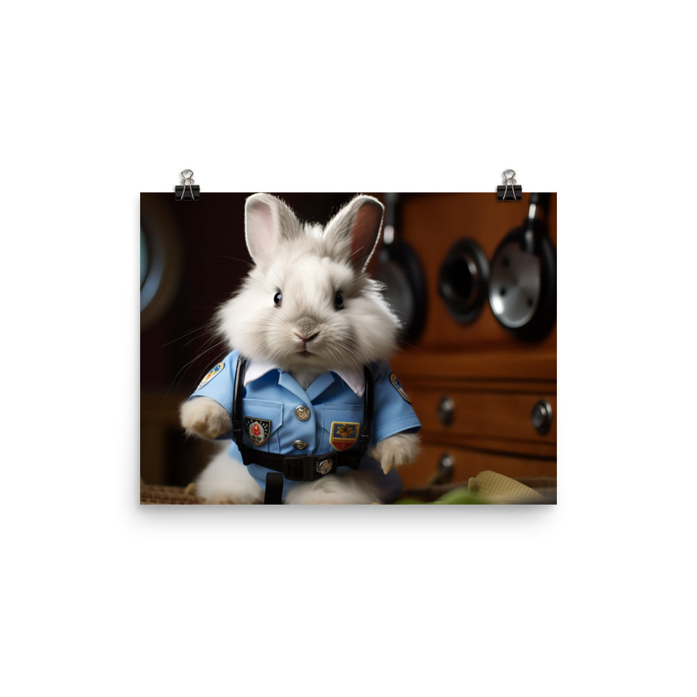 Lionhead Paramedic Photo paper poster - PosterfyAI.com