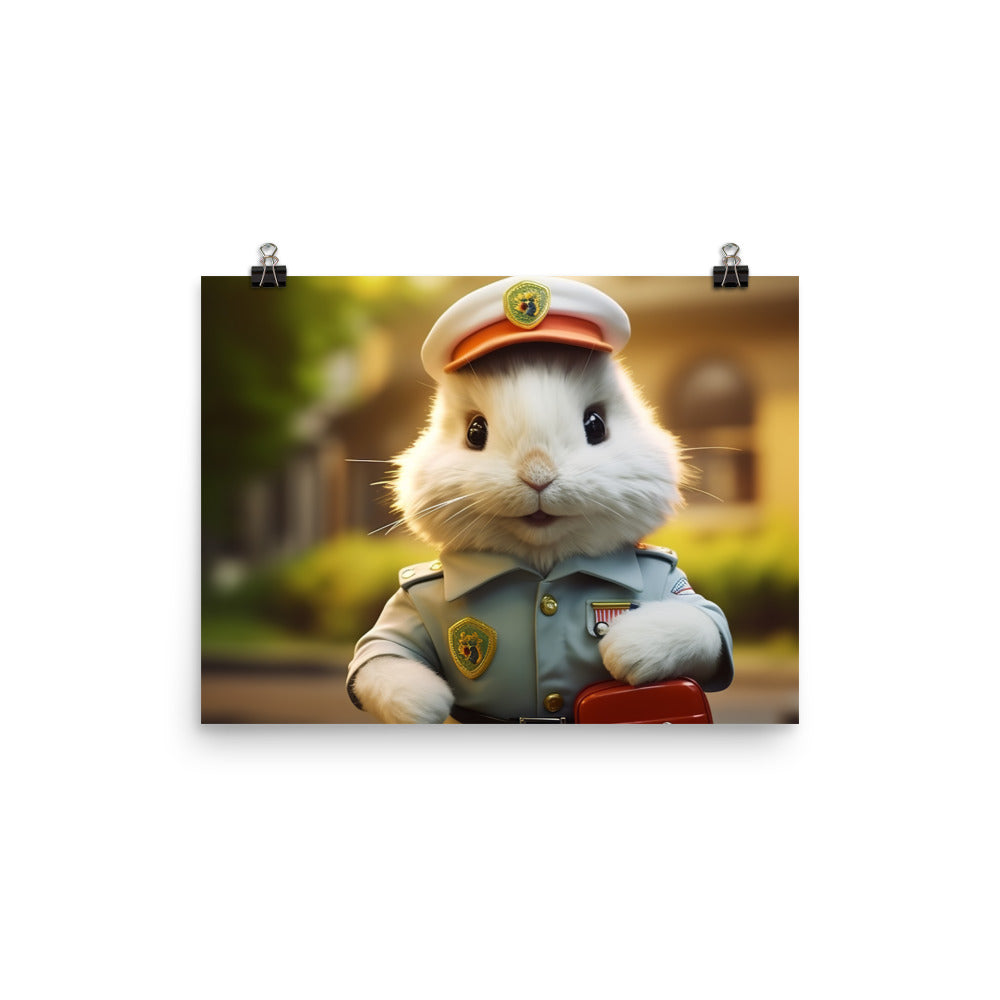 Lionhead Paramedic Photo paper poster - PosterfyAI.com