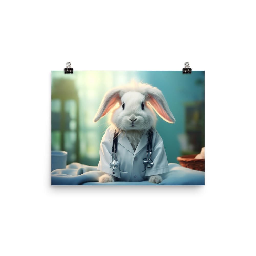 Lionhead Doctor Photo paper poster - PosterfyAI.com