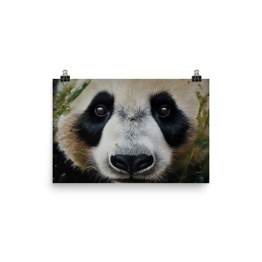 Pandas World photo paper poster - Posterfy.AI