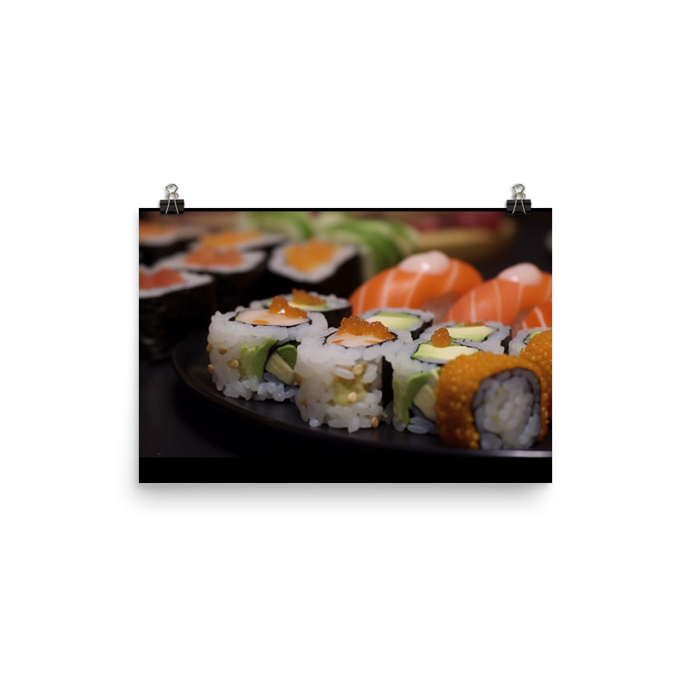 Sushi photo paper poster - Posterfy.AI