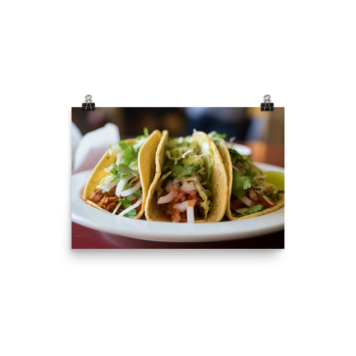 Taco Timeless  photo paper poster - Posterfy.AI