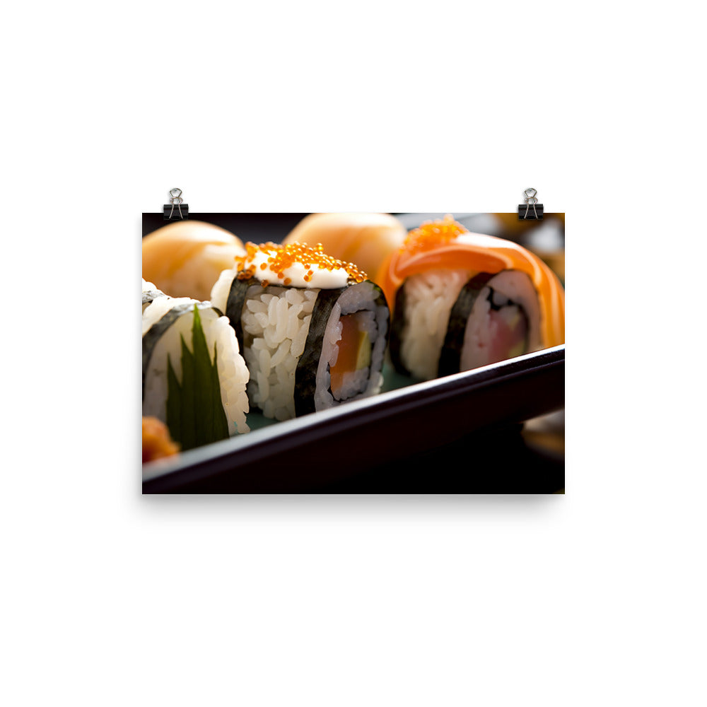 Sushi photo paper poster - Posterfy.AI