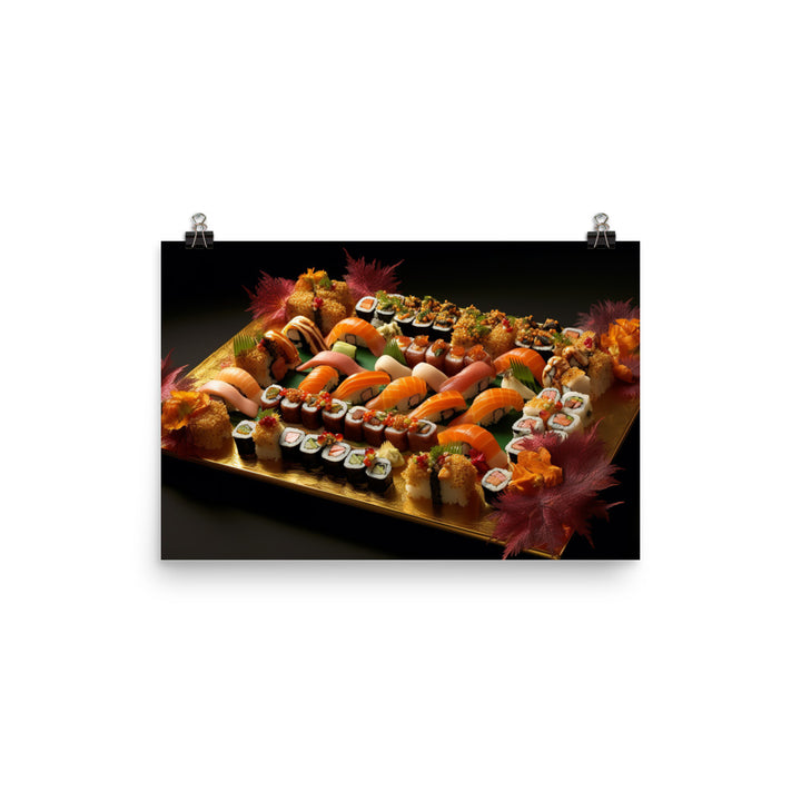 Sushi photo paper poster - Posterfy.AI